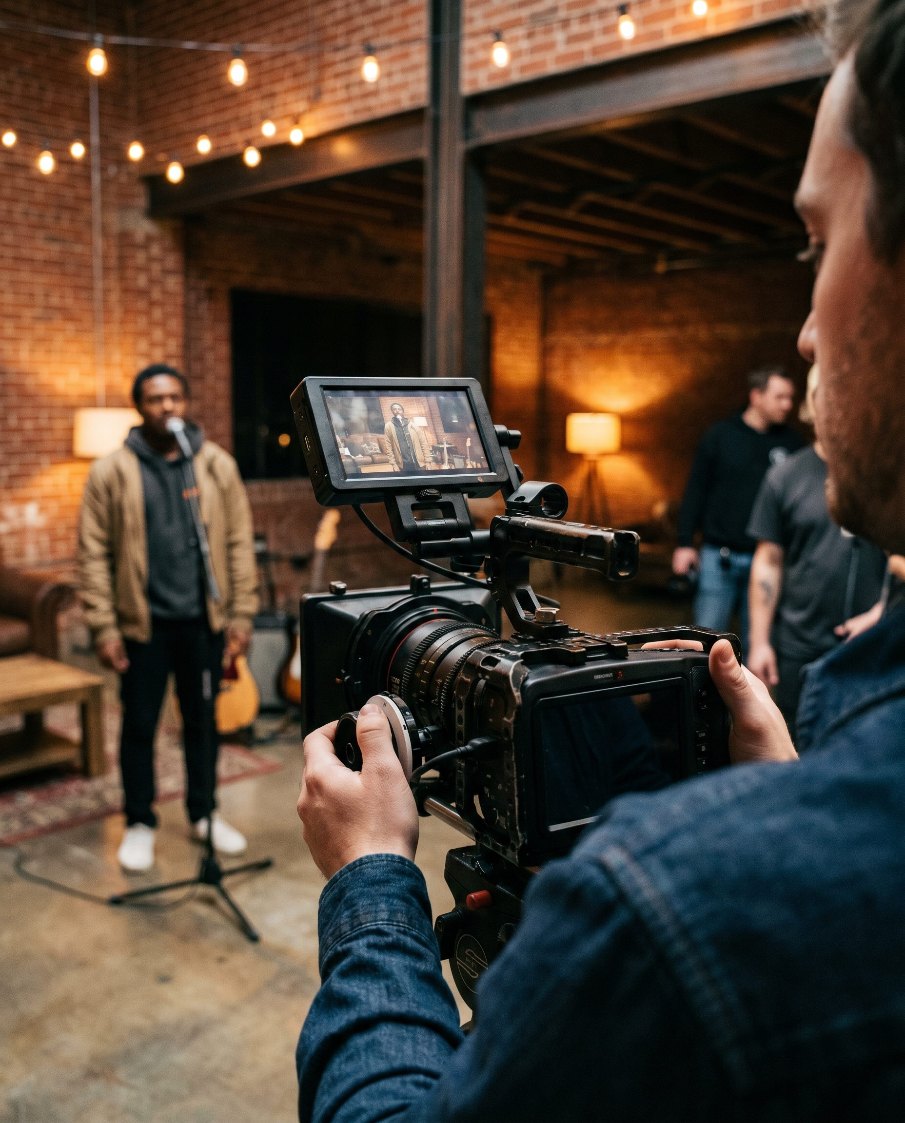 SP8A behind the camera