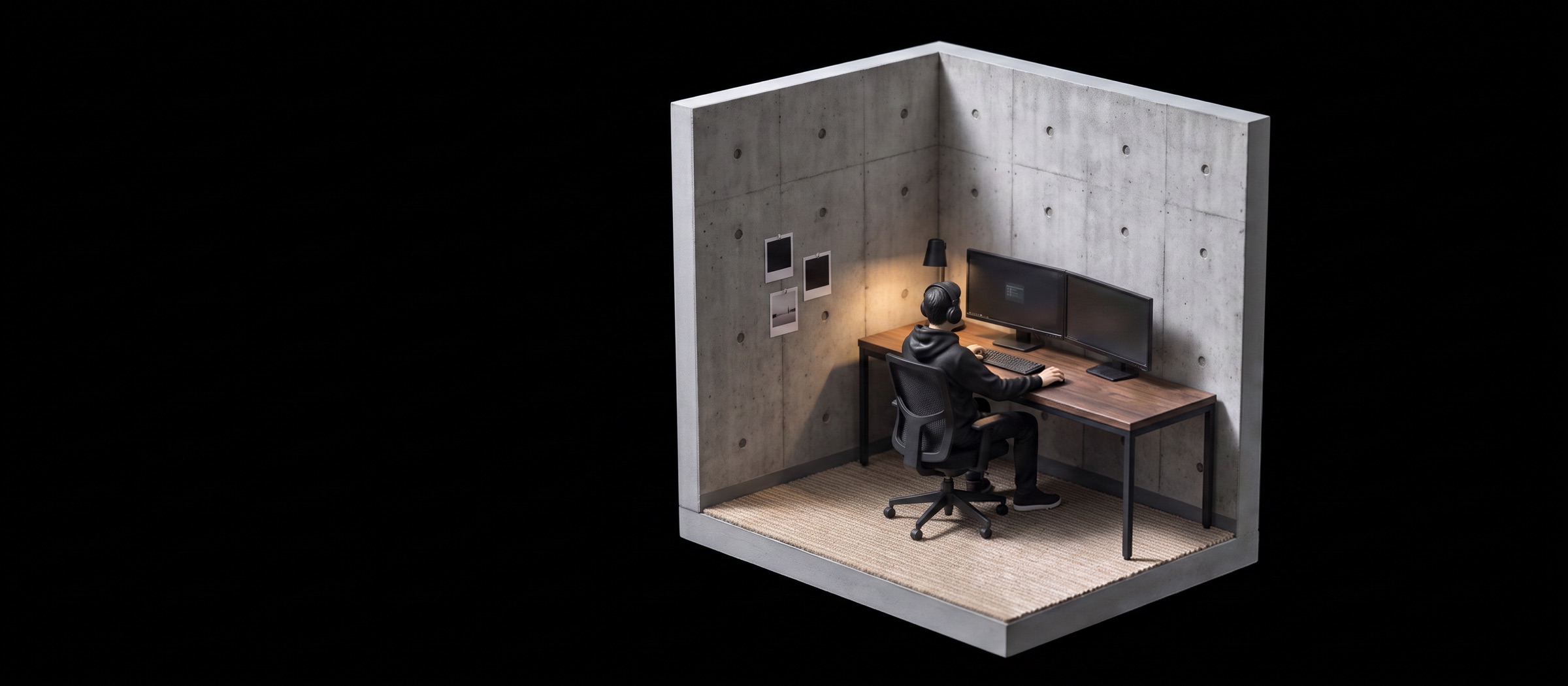 完成イメージ。実在する部屋の図面から作成したCGです。写真ではありません。家具は確定していません。